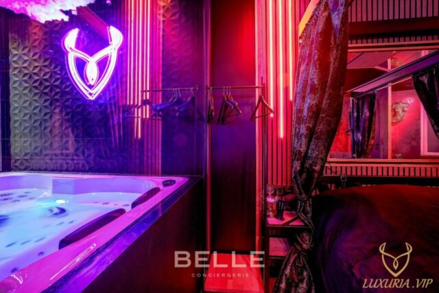 Luxuria loveroom au Cannet - Suite privée Alpes-Maritimes